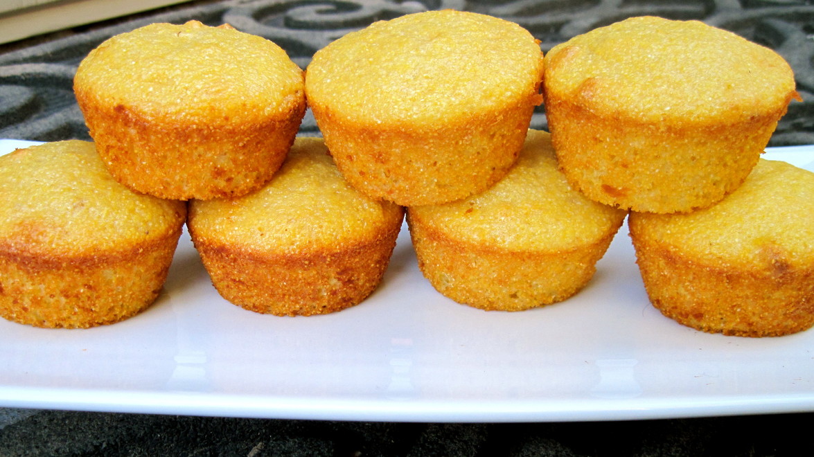 Recipes for a Lucky New Year: Golden Cornbread Muffins