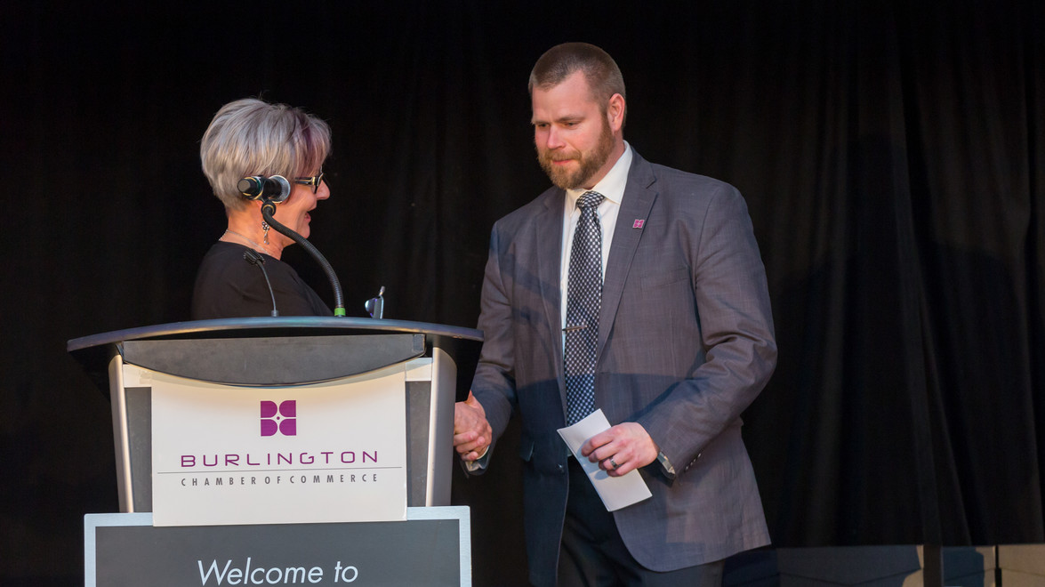 Gelderman joins impressive group of businesses with Burlington Chamber of Commerce Award