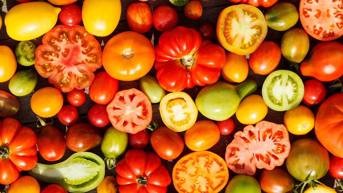 Heirloom Tomato and Chicken Toss