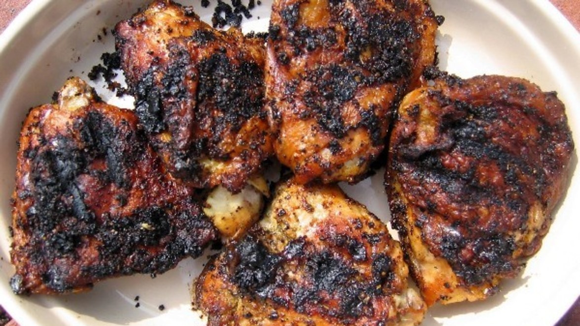 Thai Grilled Chicken Thighs