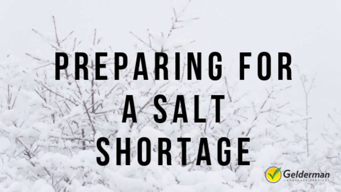 Preparing for a Salt Shortage