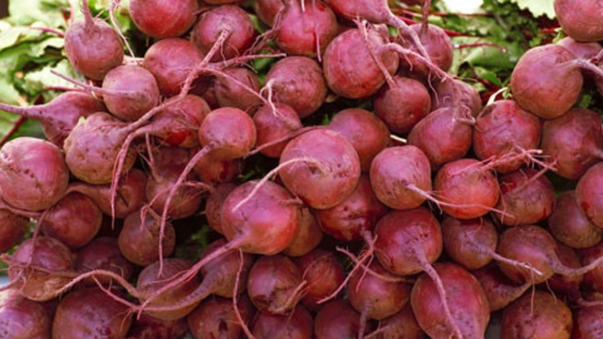 Grilled Beets with Goat Cheese and Walnuts