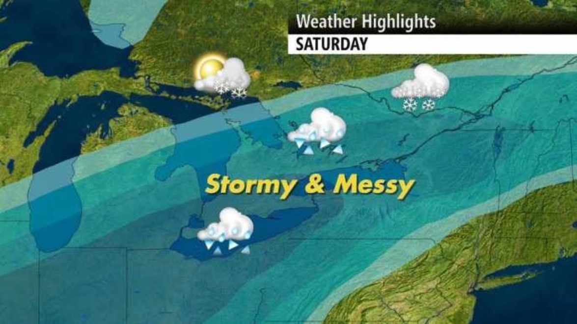 Winter Storm / Freezing Rain Alert in Southern Ontario